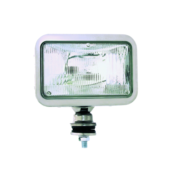 128-57H4651SS <BR /> 5”× 7”  Halogen High Beam in Stainless Steel Housing