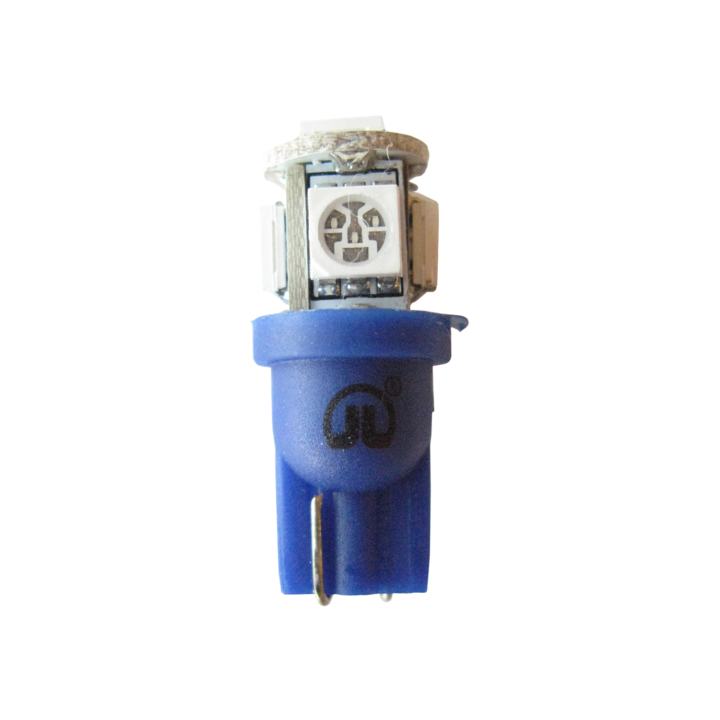 121-LED194BXV <BR />L.E.D. #194 Blue Miniature Bulb