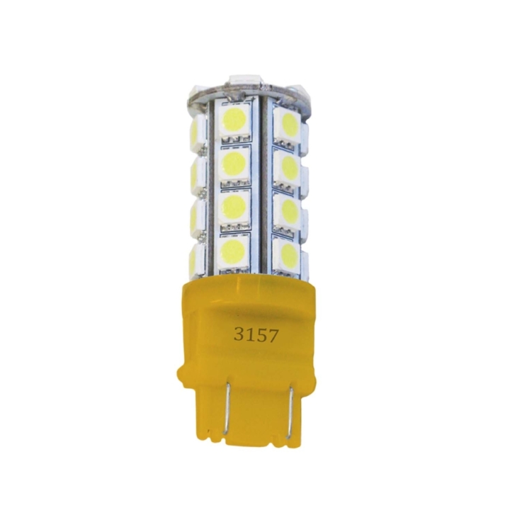 121-LED3157AXV <BR />L.E.D. #3157 Amber Miniature Bulb