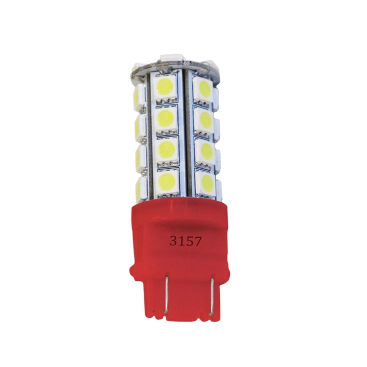 121-LED3157RXV<BR />L.E.D. #3157 Red Miniature Bulb