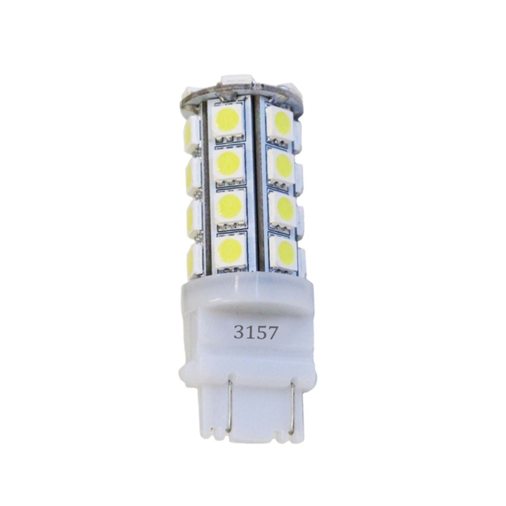 121-LED3157WXV<BR />L.E.D. #3157 White Miniature Bulb
