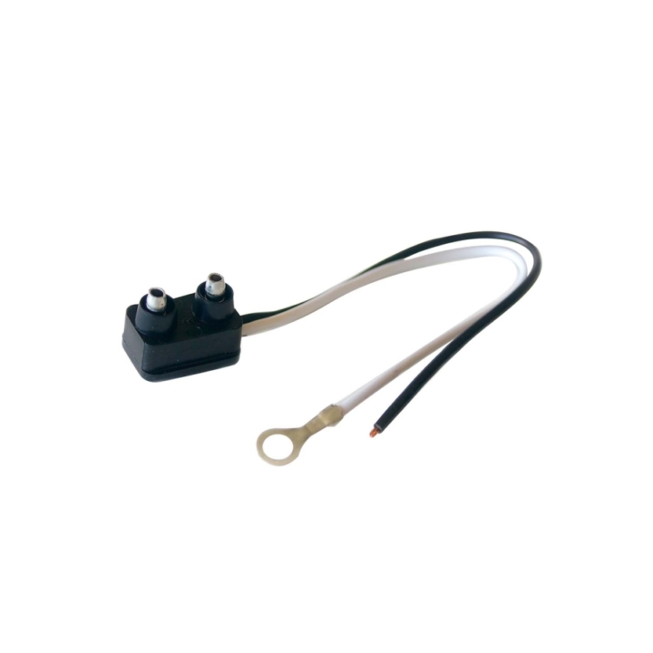 119-9122 <BR />Plug for Marker/Clearance Lights – Standard Right Angle 2-Prong Plug