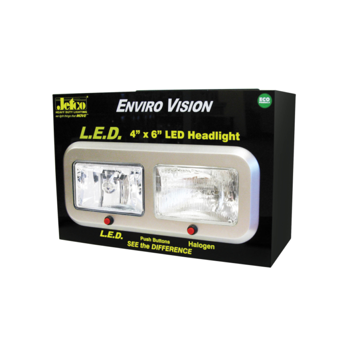 390-LEDHL-WDB <BR /> L.E.D. Headlight Wall Display