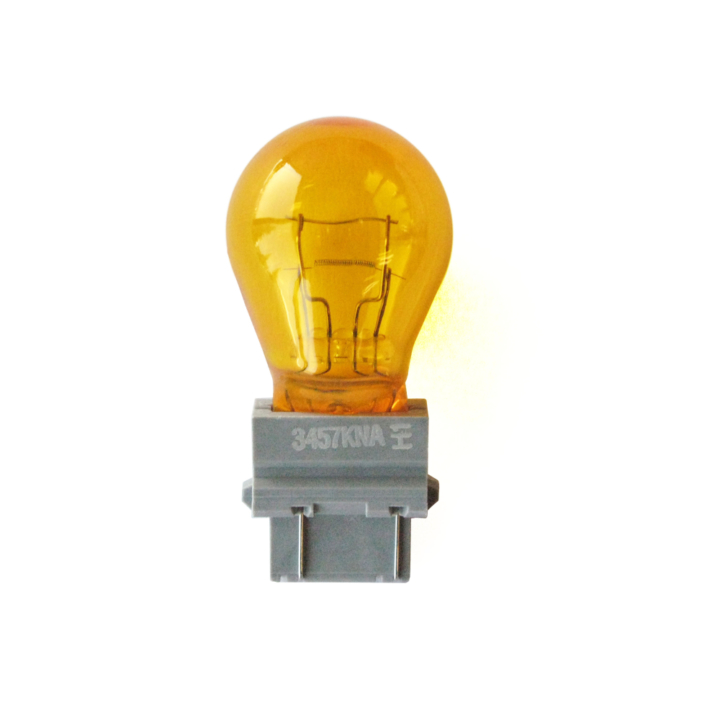 120-33-3457NALL <BR /> #33-3457 Amber Long Life Miniature Bulb – S-8 Bulb