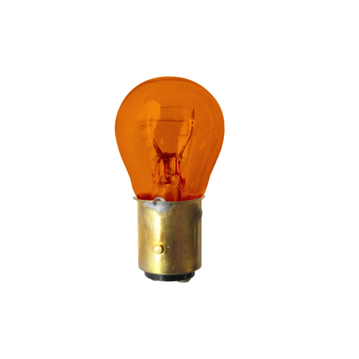 121-2057A <BR />#2057 Amber Miniature Bulb – S-8 Bulb