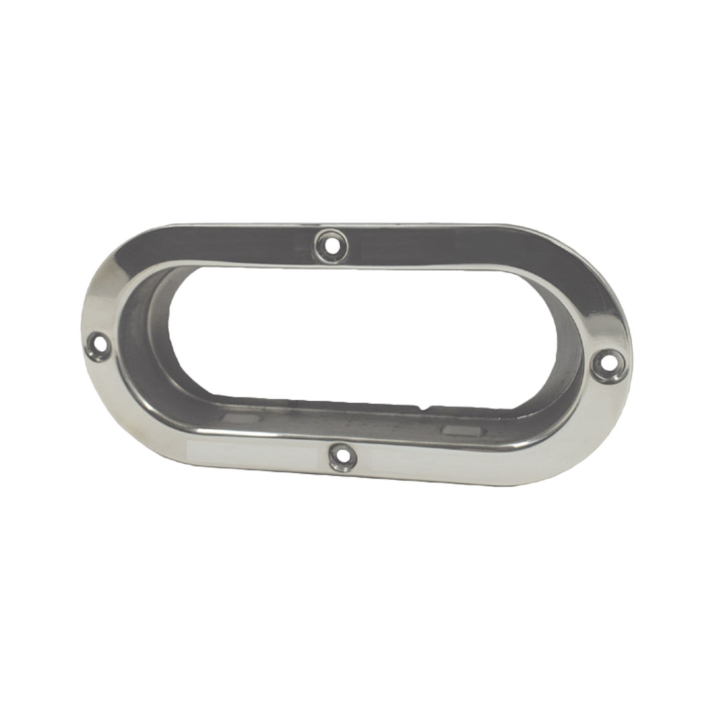 118-9160SS <BR />2″ x 6″ Stainless Steel Mounting Flange