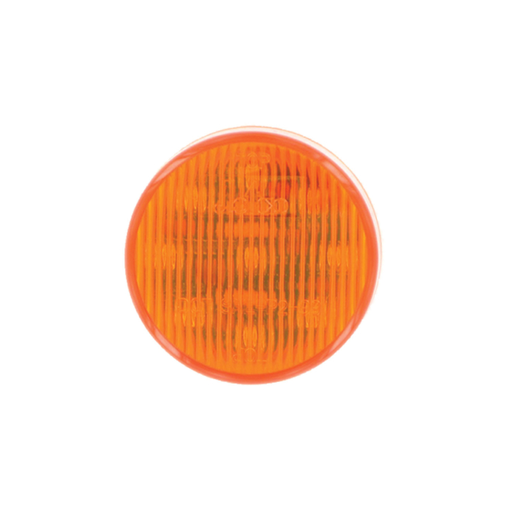 127-16002A <BR /> 2” Round L.E.D. Sealed Marker Lamp – Amber