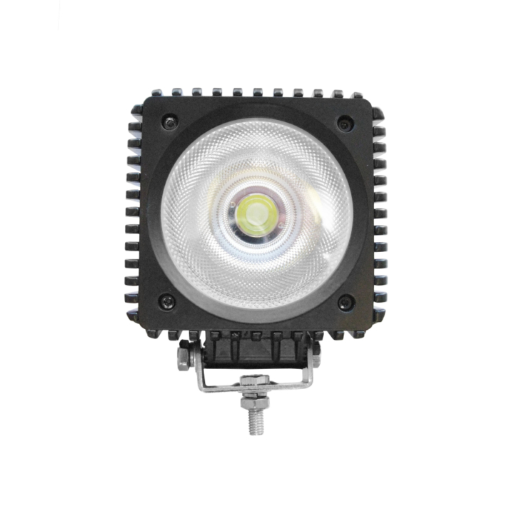 300-1501S<br/>4.5″ Square L.E.D. Single Diode COB Light – Spot